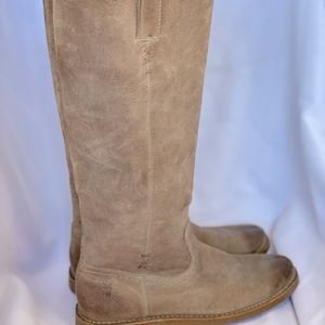 Frye leather knee high boots
